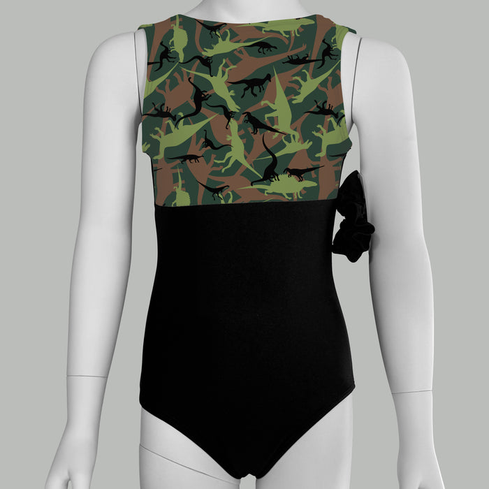 Camouflage Dinosaur Leotard