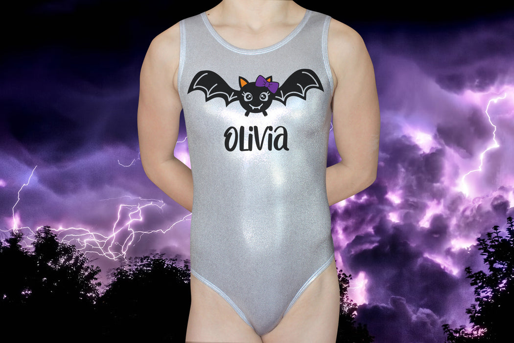 Halloween Bat Leotard - Personalized