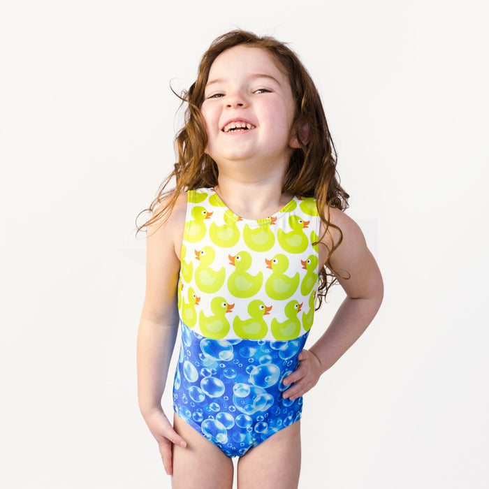 Ducky Bubble Bath Leotard
