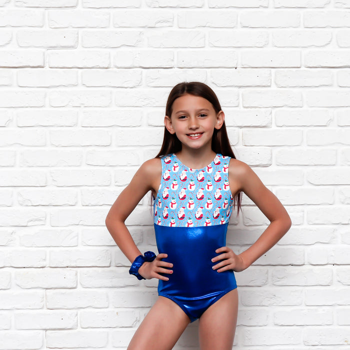 Santa & Snow Bear Leotard