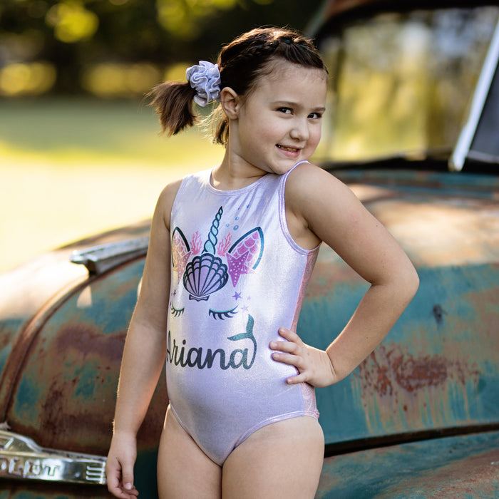 Mermaid Unicorn Leotard - Personalized