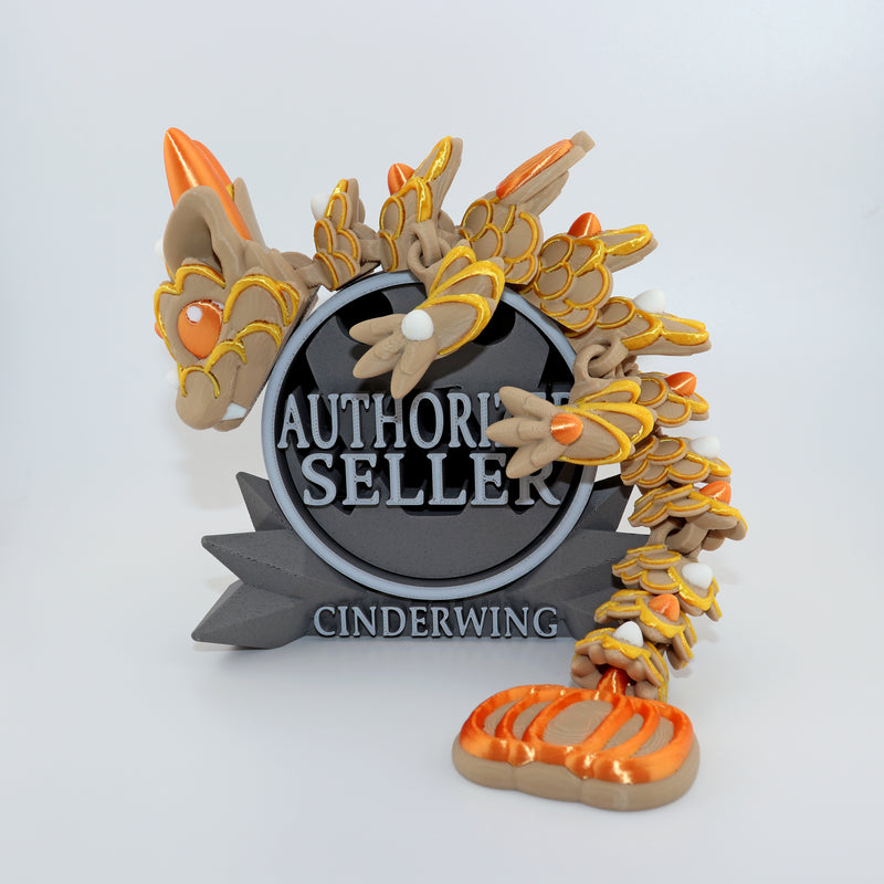 Baby Pumpkin Spice Cookie Dragon