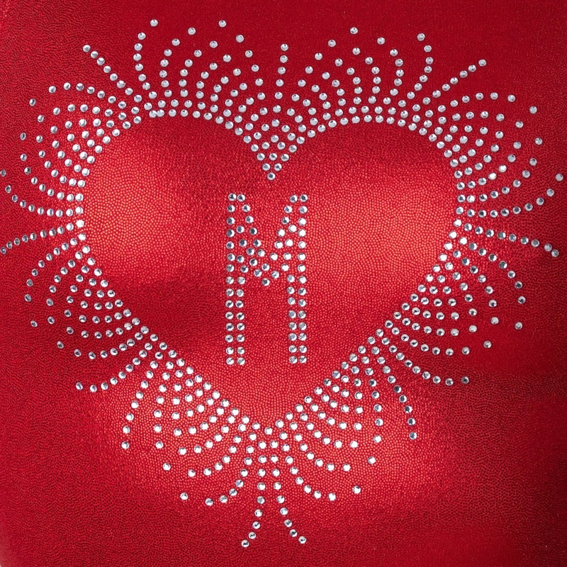 Initial Heart Leotard - Personalized