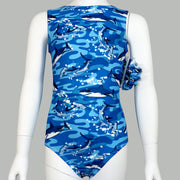 Camouflage Sharks Leotard - AERO Leotards
