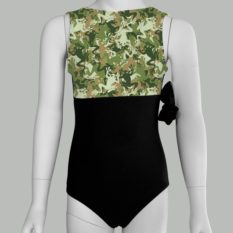 Camouflage Frogs Leotard