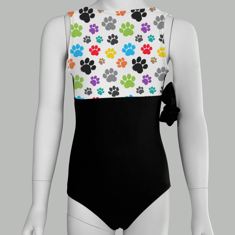 Paw Prints Leotard
