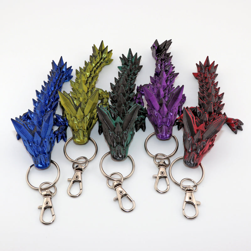 Crystal Dragon Tadling Bag Charm