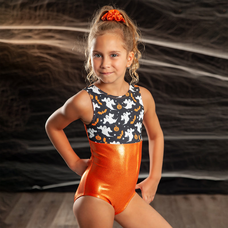 Ghosts & Pumpkins Leotard