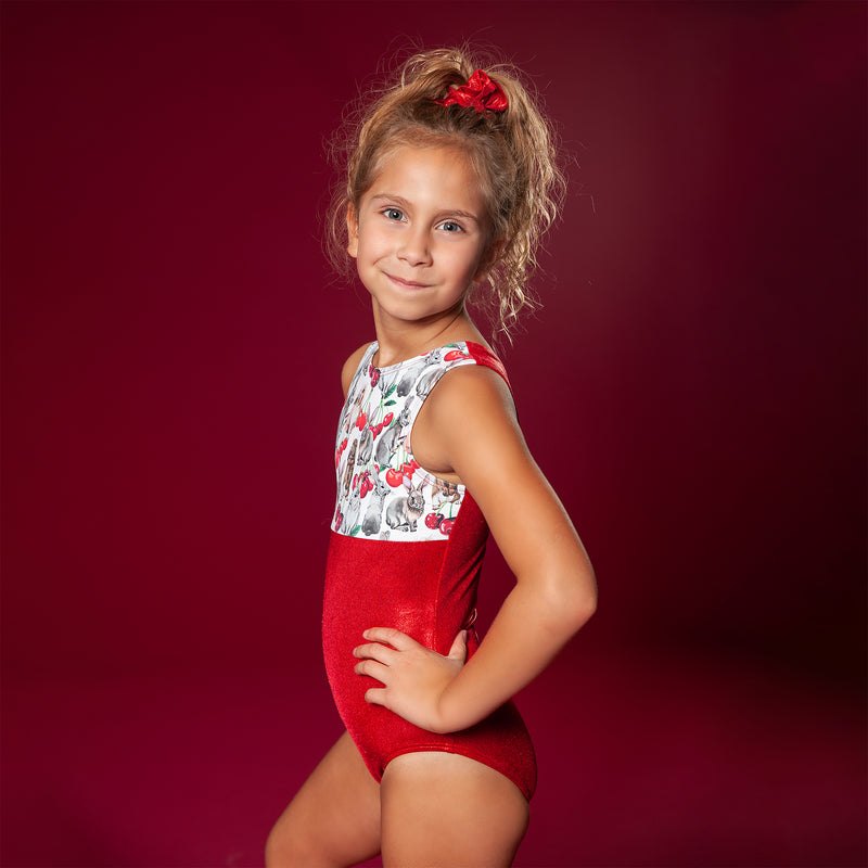 Cherries & Bunnies Leotard