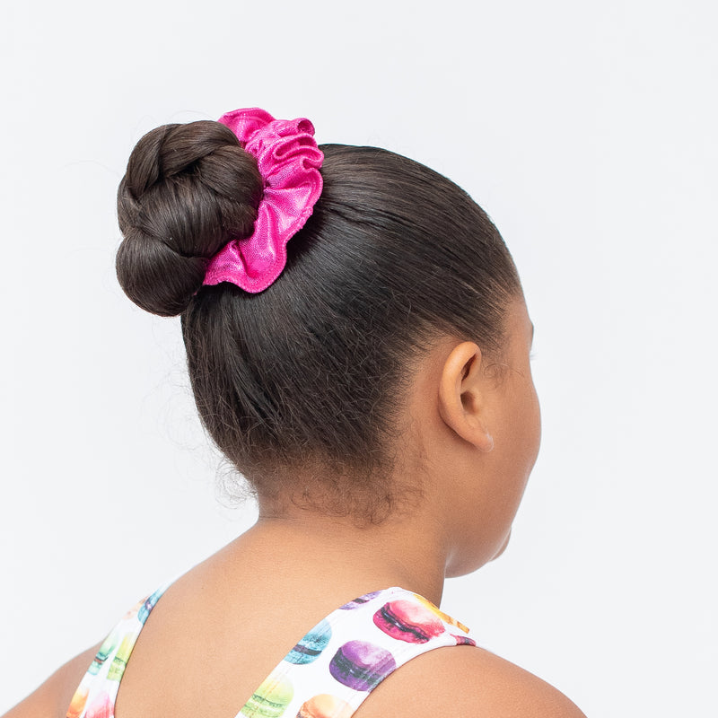 Mystique Hair Scrunchie - Fuchsia Pink