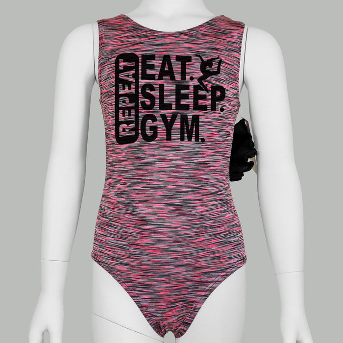 Eat Sleep Gym Repeat Leotard