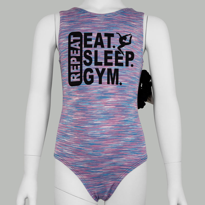 Eat Sleep Gym Repeat Leotard