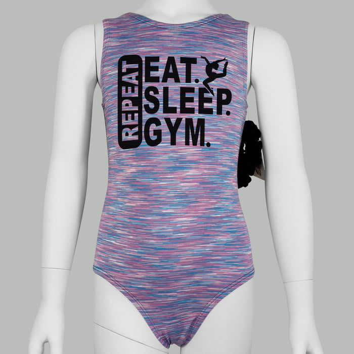 Eat Sleep Gym Repeat Leotard