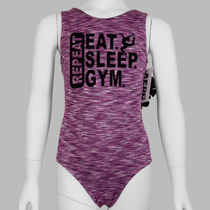 Eat Sleep Gym Repeat Leotard