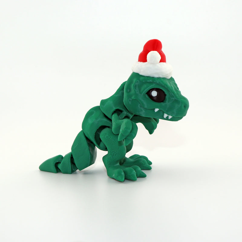 Festive Holiday T-Rex