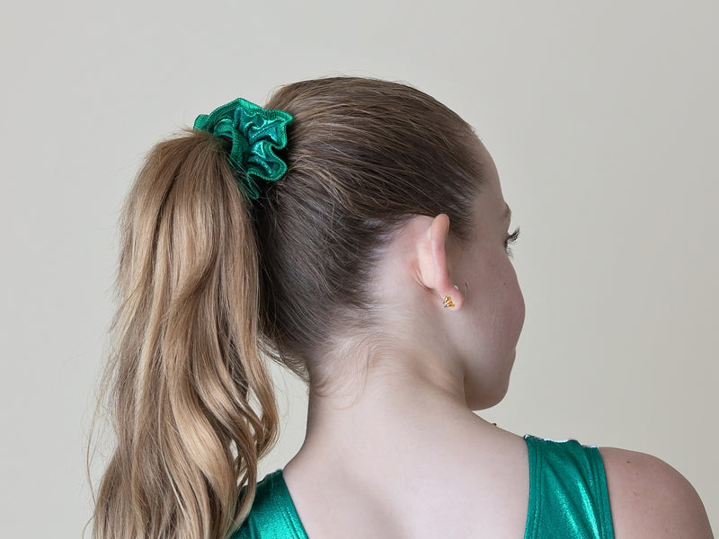 Mystique Hair Scrunchie - Green