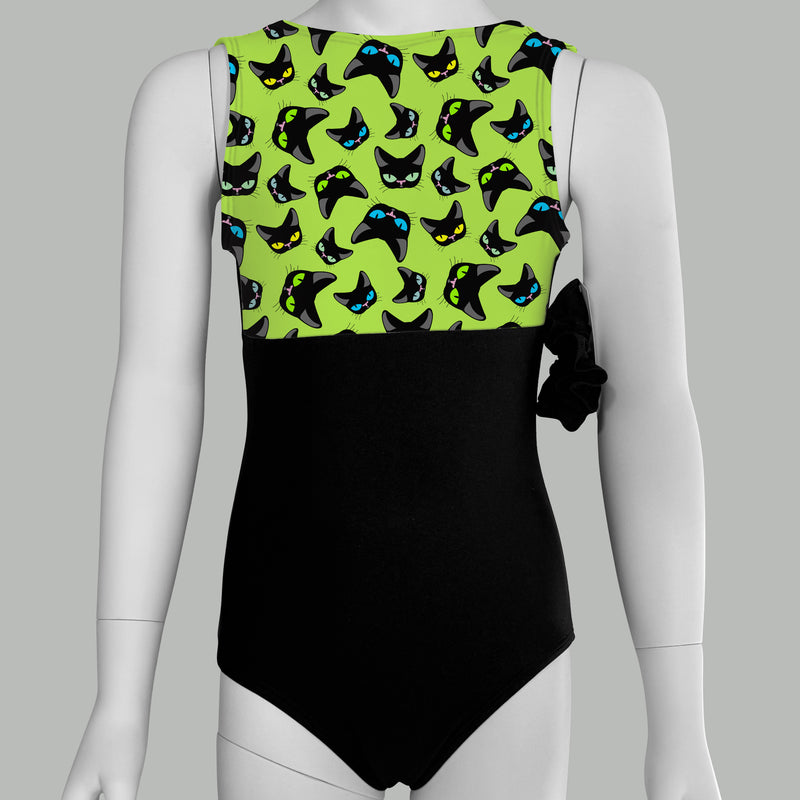 Black Cats Leotard