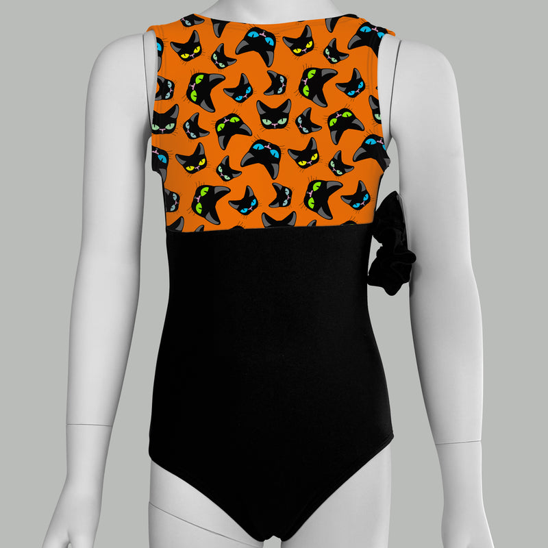 Black Cats Leotard
