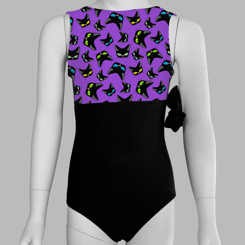 Black Cats Leotard