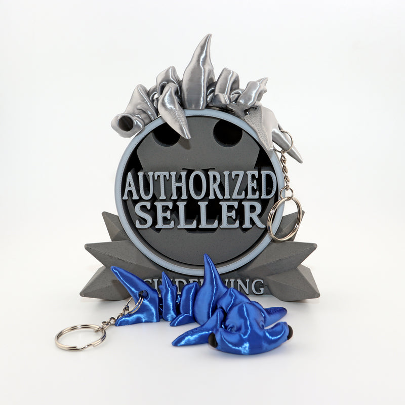 Hammerhead Shark Bag Charm