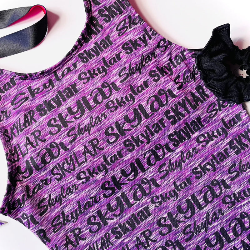 Personalized Mystical Purple Leotard - AERO Leotards