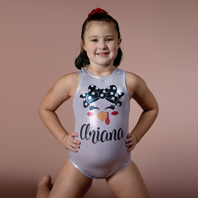 Turkey Leotard - Personalized