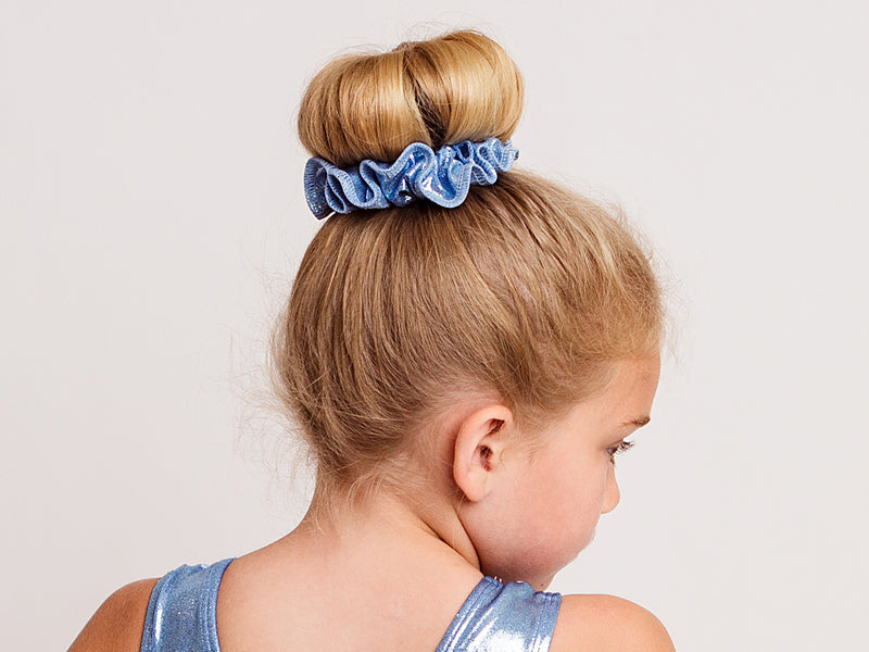 Mystique Hair Scrunchie - Light Blue
