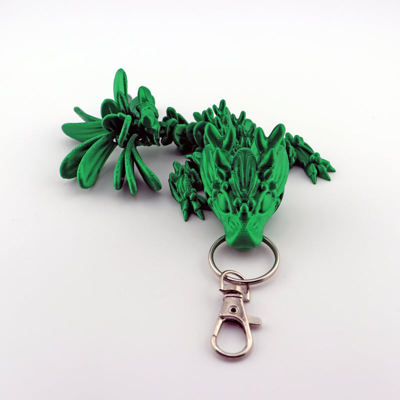 Mistletoe Dragon Tadling Bag Charm
