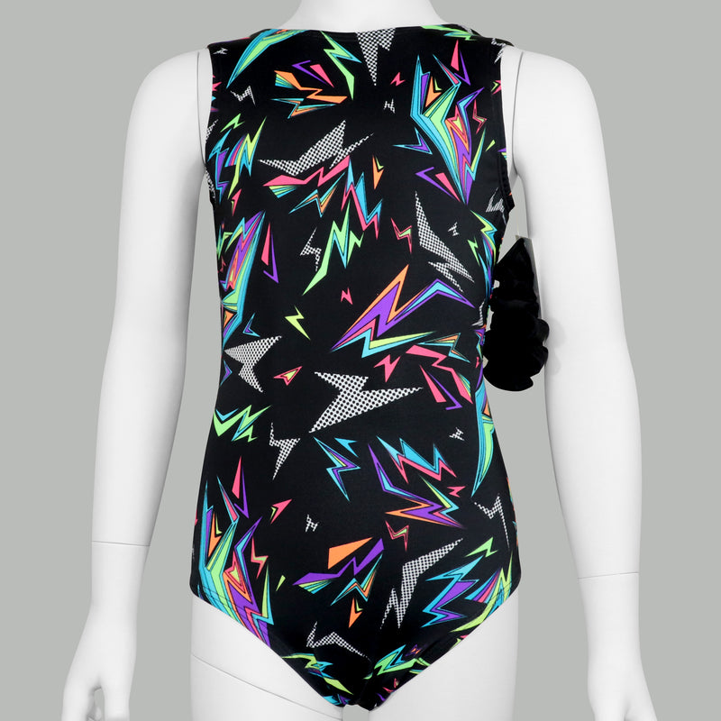 80's Geometric Leotard