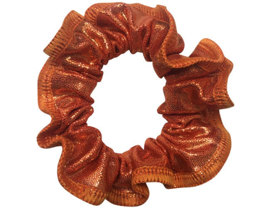 Mystique Hair Scrunchie - Orange