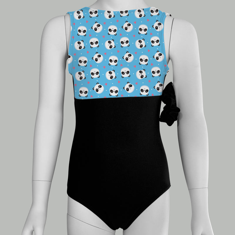 Pandas & Hearts Leotard