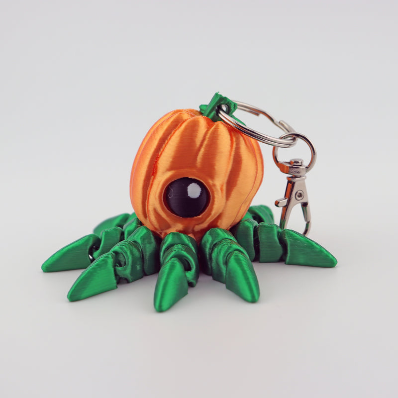 Pumpkin Octopus Bag Charm