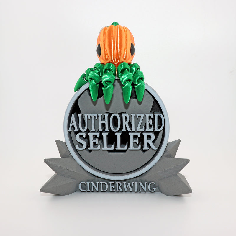 Pumpkin Octopus Bag Charm