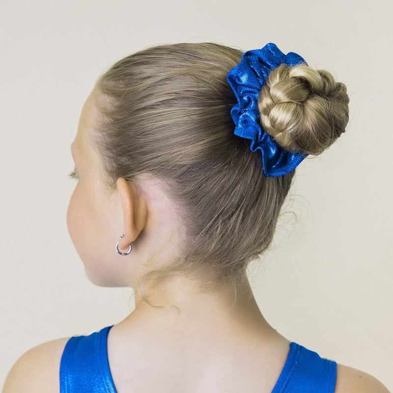 Mystique Hair Scrunchie - Royal Blue