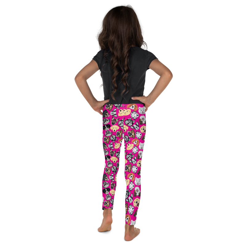 Kids/Youth Puppy Faces Leggings