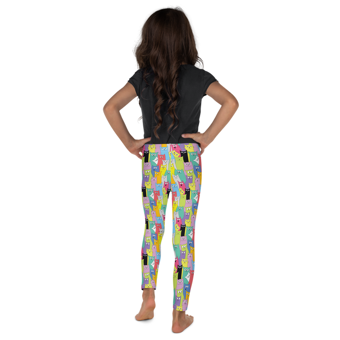 Kids/Youth Art Cats Leggings