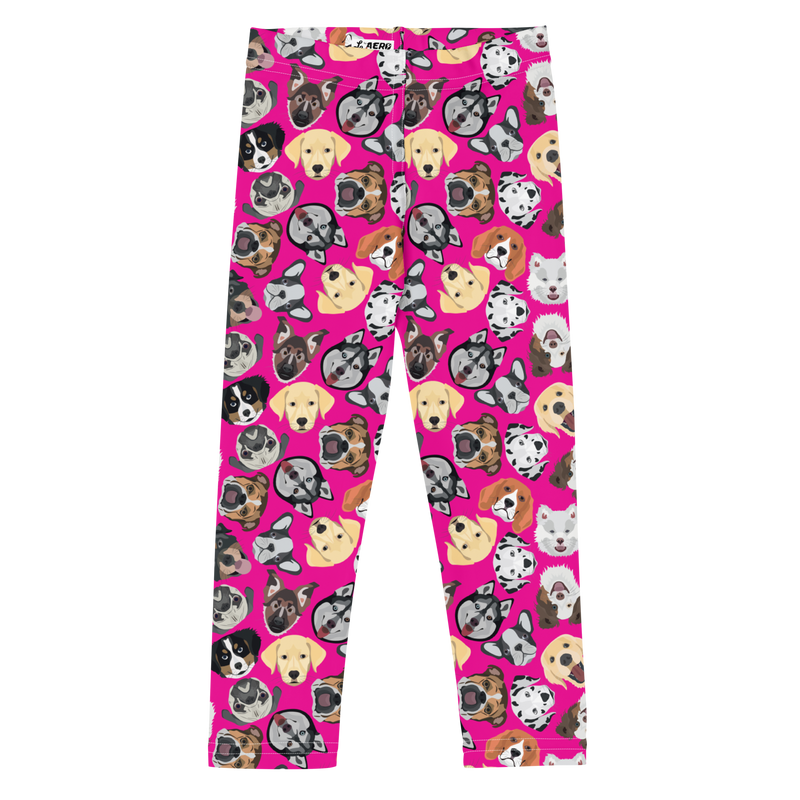Kids/Youth Puppy Faces Leggings