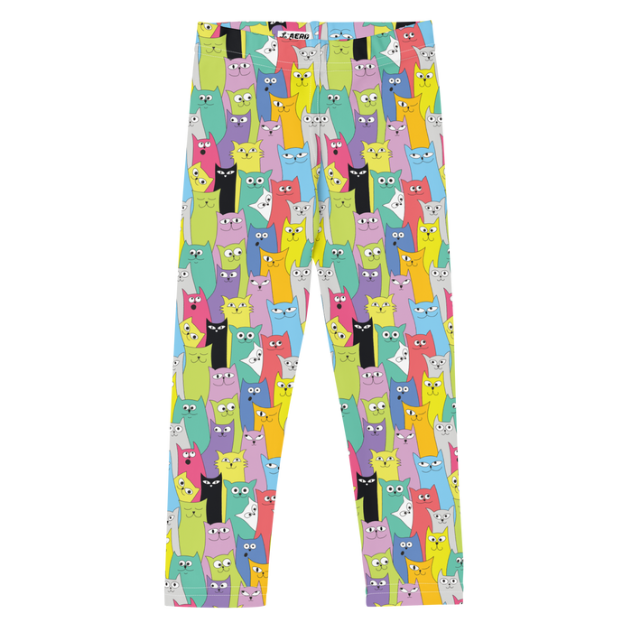 Kids/Youth Art Cats Leggings