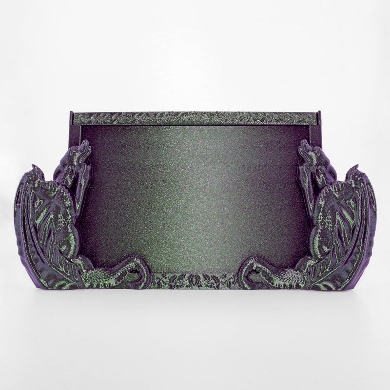 Dragon Photo Frame: Gothic Fantasy Decor, Gift for Gamers