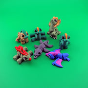 Mini Dinosaur Hatchlings Set – Articulated Baby Dinos, Collectible Figurines & Gifts for Dinosaur Lovers