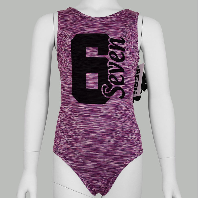 67 Gymnastics Leotard Girls Toddlers Kids Teens Dance Ballet Gymnastics Gifts Custom Bodysuit Six-Seven 6-7 Leo by AERO Leotards