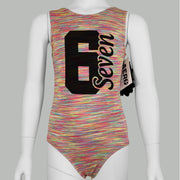 67 Gymnastics Leotard Girls Toddlers Kids Teens Dance Ballet Gymnastics Gifts Custom Bodysuit Six-Seven 6-7 Leo by AERO Leotards