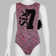 67 Gymnastics Leotard Girls Toddlers Kids Teens Dance Ballet Gymnastics Gifts Custom Bodysuit Six-Seven 6-7 Leo by AERO Leotards