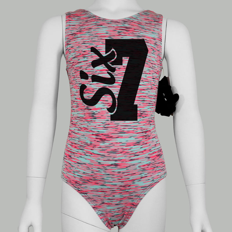67 Gymnastics Leotard Girls Toddlers Kids Teens Dance Ballet Gymnastics Gifts Custom Bodysuit Six-Seven 6-7 Leo by AERO Leotards