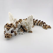 Cookie Dragon – Full Size Baby Dragon, Cute Articulated Fantasy Dragon, Handmade Collectible