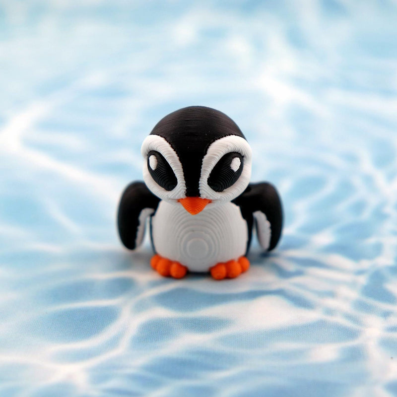 Mini Arctic Hatchlings Set – Articulated Baby animals, Collectible Figurines & Gifts Arctic Critters