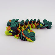 Clover Dragon – St. Patrick’s Day Dragon | Lucky Shamrock 3D Printed Dragon | St. Paddy’s Decor | Celtic Dragon Gift