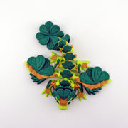 Clover Dragon – St. Patrick’s Day Dragon | Lucky Shamrock 3D Printed Dragon | St. Paddy’s Decor | Celtic Dragon Gift