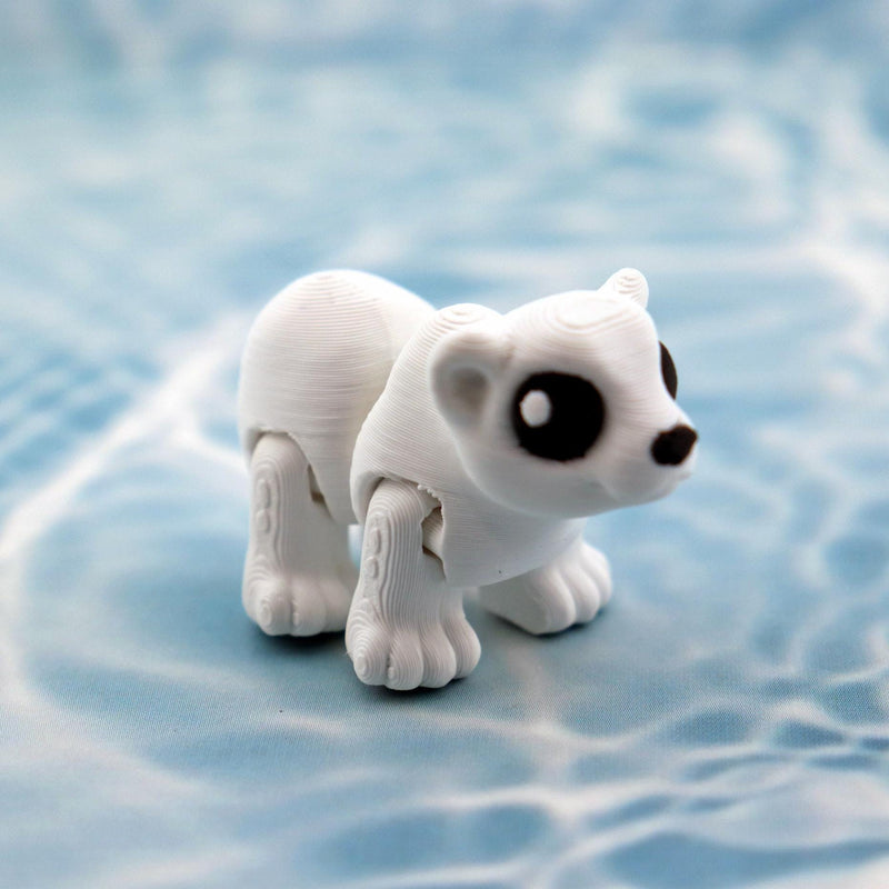 Mini Arctic Hatchlings Set – Articulated Baby animals, Collectible Figurines & Gifts Arctic Critters