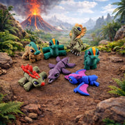 Mini Dinosaur Hatchlings Set – Articulated Baby Dinos, Collectible Figurines & Gifts for Dinosaur Lovers